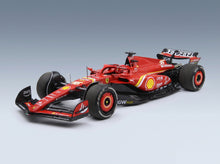Ferrari SF-24 Scuderia Ferrari No. 16 Charles Leclerc 2nd Australian GP 2024 with Showcase BBR Models 1:18 scale model - front three-quarter view