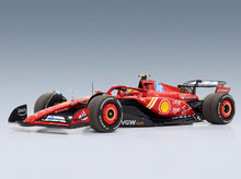 Ferrari SF-24 Scuderia Ferrari No. 55 Carlos Sainz Italian GP 2024 BBR Models 1:18 scale model - front three-quarter view