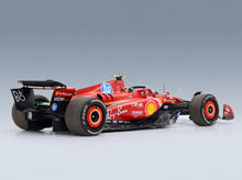 Ferrari SF-24 Scuderia Ferrari No. 55 Carlos Sainz Italian GP 2024 BBR Models 1:18 scale model - rear three-quarter view