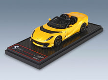 Ferrari 812 Competizione A Spider 2022 Giallo Tristrato Black Wheels BBR Models 1:43 - base
