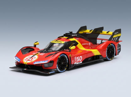 Ferrari 499P AF Corse No. 50 Launch Edition 2022 BBR Models 1:43 scale model - front three-quarter view