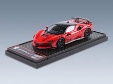 Ferrari SF90 XX Stradale No. 23 2024 Rosso Corsa 322 Black BBR Models 1:43 - base