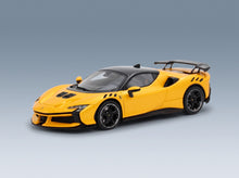 Ferrari SF90 XX Stradale 2024 Giallo Tristrato BBR Models 1:43 - front three-quarter view
