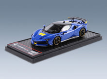 Ferrari SF90 XX Stradale 2024 Azzurro Dino Black Yellow BBR Models 1:43 - base