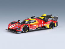 Ferrari 499P AF Corse No. 50 Fuoco Molina Nielsen Winner 24h Le Mans 2024 BBR Models 1:43 scale model - front three-quarter view