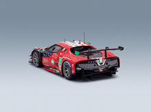 FERRARI - 296 GT3 3.0L TURVO V6 TEAM AF CORSE N 21 IMSA 24h DAYTONA 2025 KEI COZZOLINO - SIMON MANN - ALESSANDRO PIER GUIDI - LILOU WADOUX - RED scale model - rear three-quarter view