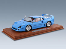 Ferrari F40 1987 Azzurro with Showcase BBR Models 1:18 - base
