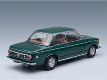 BMW 1802 1-Series Facelift 1971 Dark Green KK Scale 1:18 scale model - rear three-quarter view