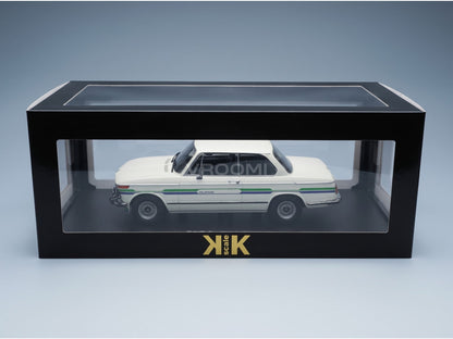 BMW 2002 Alpina 1974 White KK Scale 1:18 scale model - original packaging