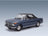BMW 2002 Cabriolet with Removable Soft-Top 1968 Blue Metallic KK Scale 1:18 scale model - front three-quarter view
