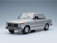 BMW 2002ti 1-Series 1971 Silver KK Scale 1:18 scale model - front three-quarter view