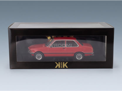 BMW 3 Series 323i (E21) 1978 Red KK Scale 1:18 scale model - original packaging