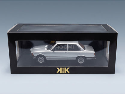BMW 3 Series 323i (E21) 1978 Silver KK Scale 1:18 scale model - original packaging