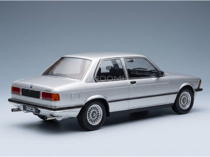 BMW 3 Series 323i (E21) 1978 Silver KK Scale 1:18 scale model - rear three-quarter view
