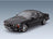 BMW 6-Series M635 CSi (E24) Coupé 1987 Black with Alpina Rims KK Scale 1:12 scale model - front three-quarter view