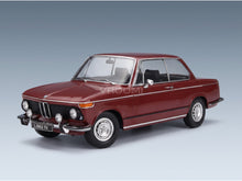 BMW L2002 Tii 2-Series 1974 Dark Red KK Scale 1:18 scale model - front three-quarter view