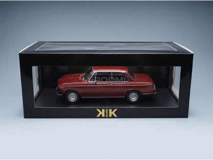 BMW L2002 Tii 2-Series 1974 Dark Red KK Scale 1:18 scale model - original packaging