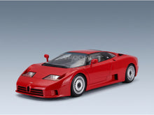 Bugatti EB110 1991 Red KK Scale 1:12 scale model - front three-quarter view