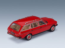 Mercedes-Benz 200T Station Wagon S123 Taxi 1979 Red IXO Models 1:43 scale model - rear three-quarter view