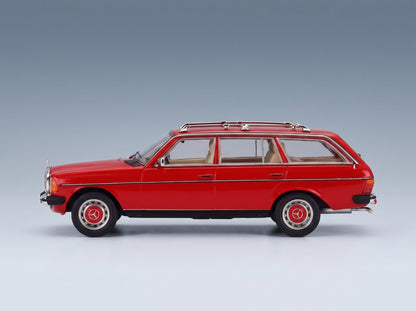 Mercedes-Benz 200T Station Wagon S123 Taxi 1979 Red IXO Models 1:43 scale model - side view