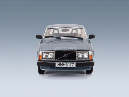 Volvo 262C Bertone 1981 Light Blue Metallic Cult Scale Models 1:18 scale model - front view