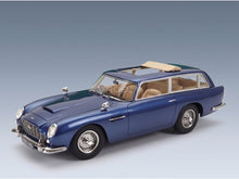 Aston Martin DB5 Shooting Brake by Harold Radford 1964 Blue Metallic Cult Scale Models 1:18 scale model - front three-quarter view