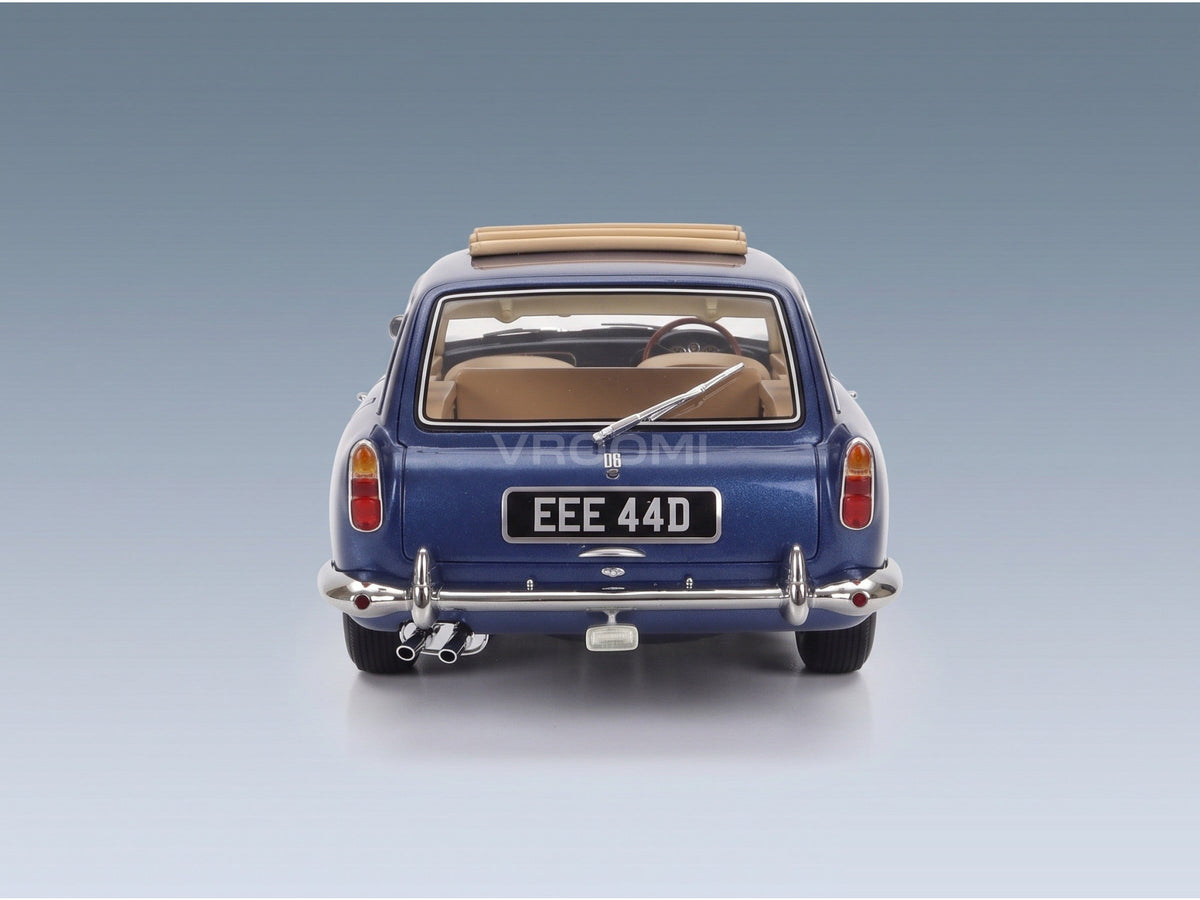 Aston Martin DB5 Shooting Brake by Harold Radford 1964 Blue Metallic Cult Scale Models 1:18 scale model - rear view