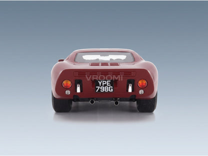 Ford GT40 MKIII 1966 Brown Cult Scale Models 1:18 scale model - rear view