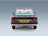 Ford Granada 2.8 Ghia Saloon 1978 Blue Silver Cult Scale Models 1:18 scale model - rear view