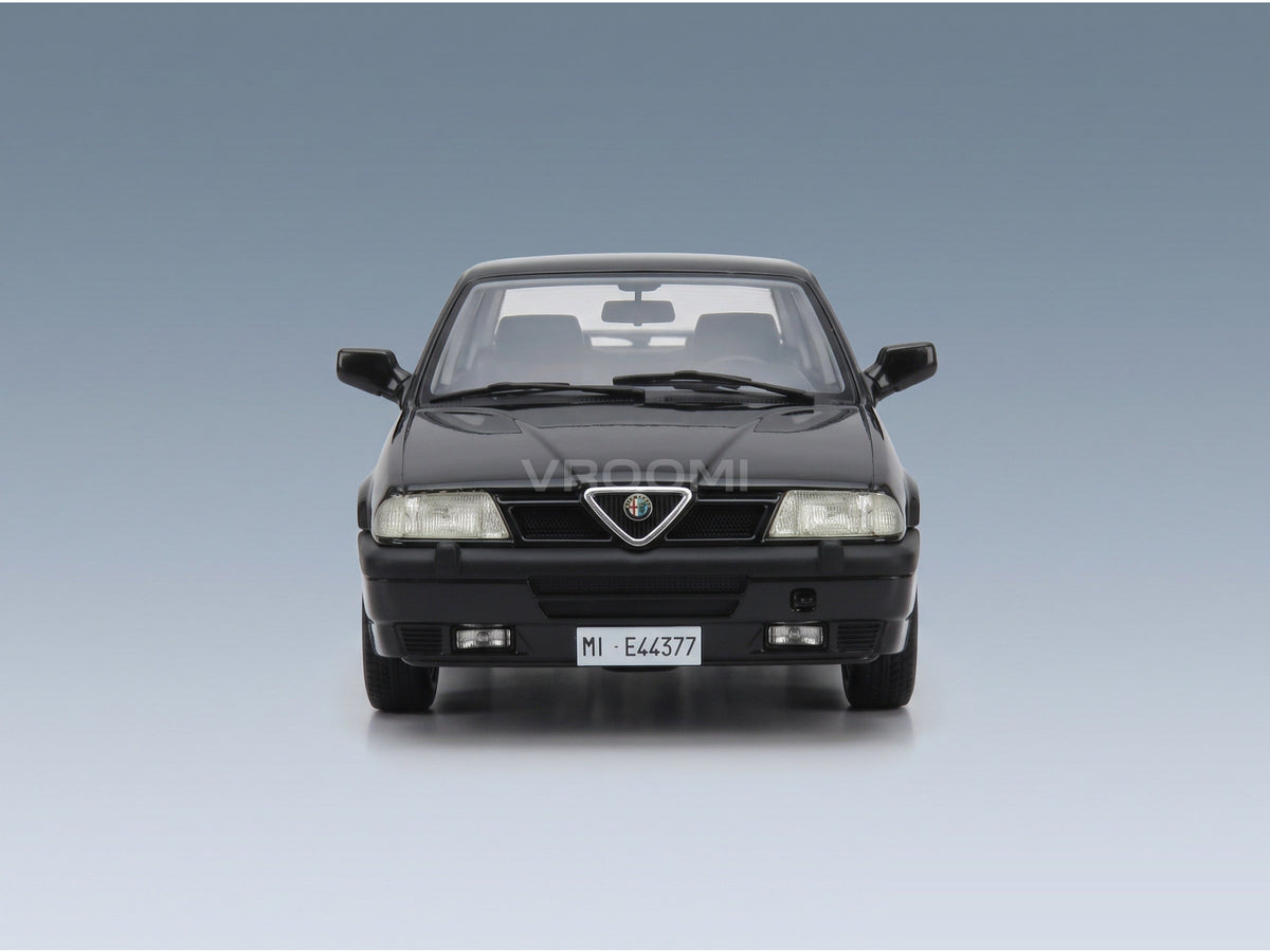 Alfa Romeo 33 S QV Permanent 4 1991 Black Cult Scale Models 1:18 scale model - front view