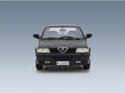 Alfa Romeo 33 S QV Permanent 4 1991 Black Cult Scale Models 1:18 scale model - front view