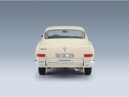 Opel Kadett B Kiemen Coupé 1966 White Cult Scale Models 1:18 scale model - rear view