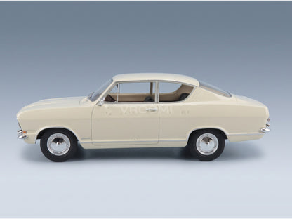 Opel Kadett B Kiemen Coupé 1966 White Cult Scale Models 1:18 scale model - side view
