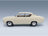 Opel Kadett B Kiemen Coupé 1966 White Cult Scale Models 1:18 scale model - side view