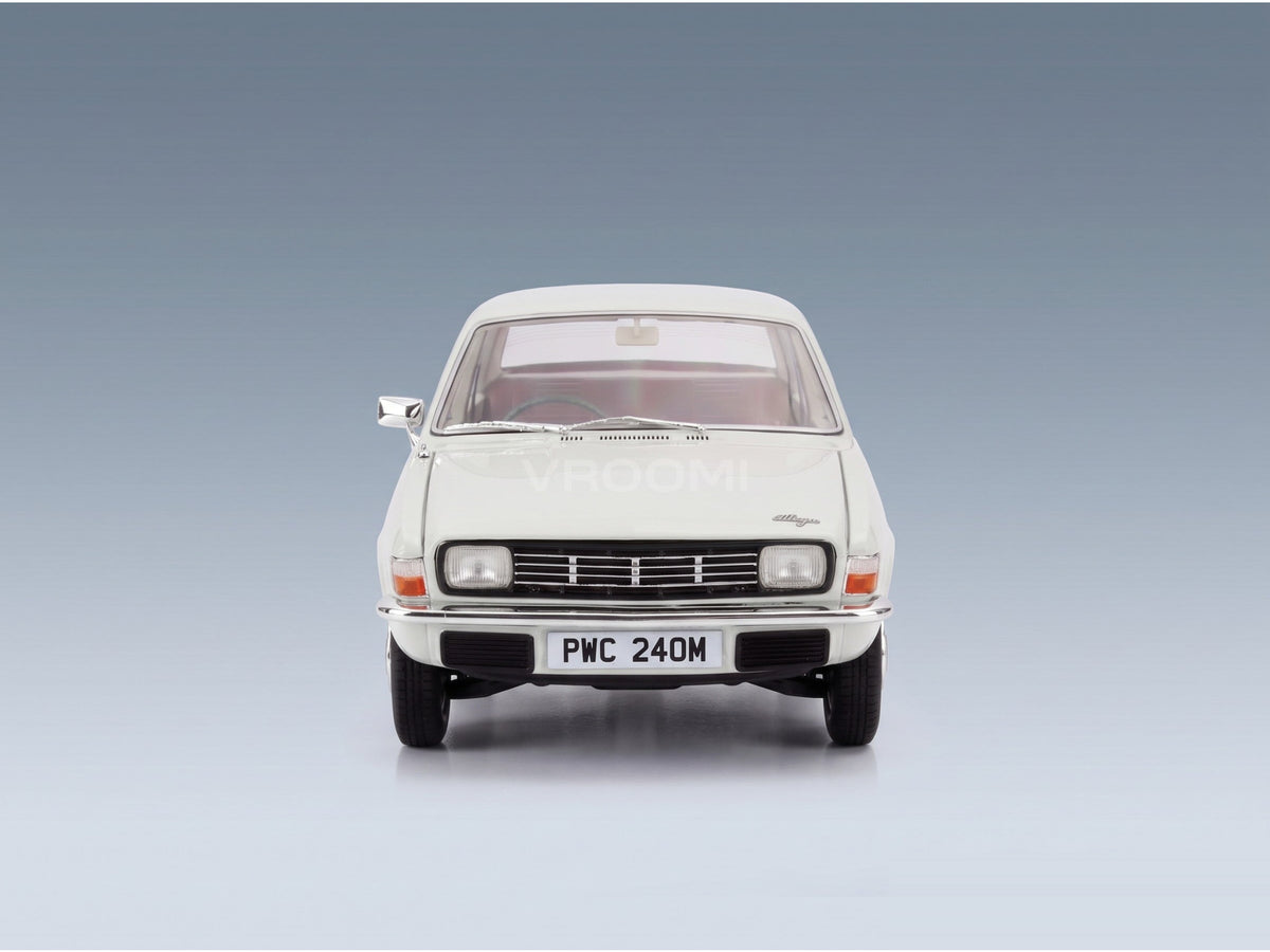 Austin Allegro 1973 White Cult Scale Models 1:18 scale model - front view