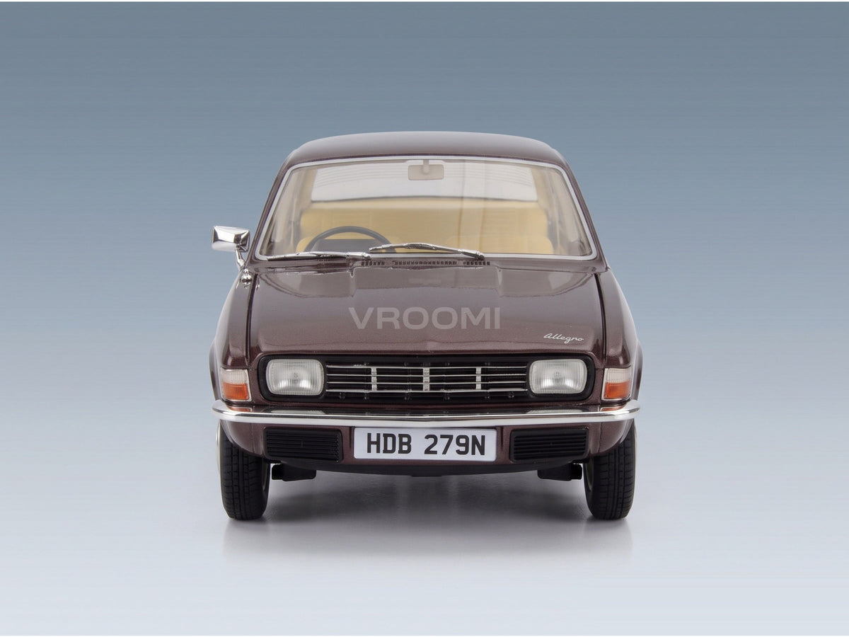 Austin Allegro 1973 Brown Metallic Cult Scale Models 1:18 scale model - front view