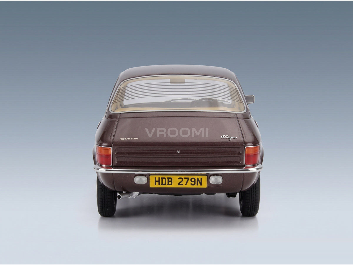 Austin Allegro 1973 Brown Metallic Cult Scale Models 1:18 scale model - rear view