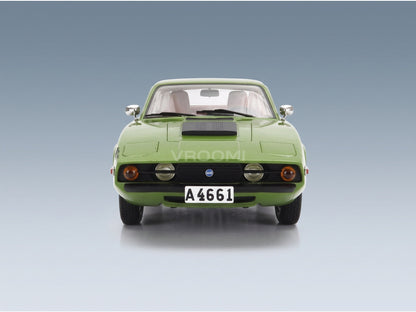 Saab Sonett III Coupé 1972 Green Cult Scale Models 1:18 scale model - front view