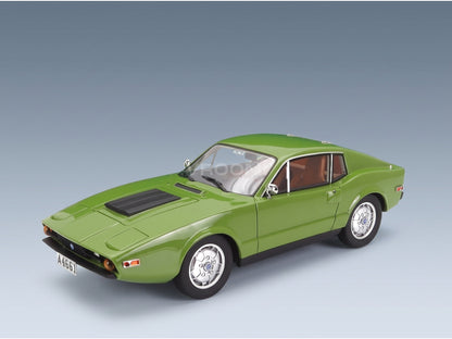 Saab Sonett III Coupé 1972 Green Cult Scale Models 1:18 scale model - front three-quarter view