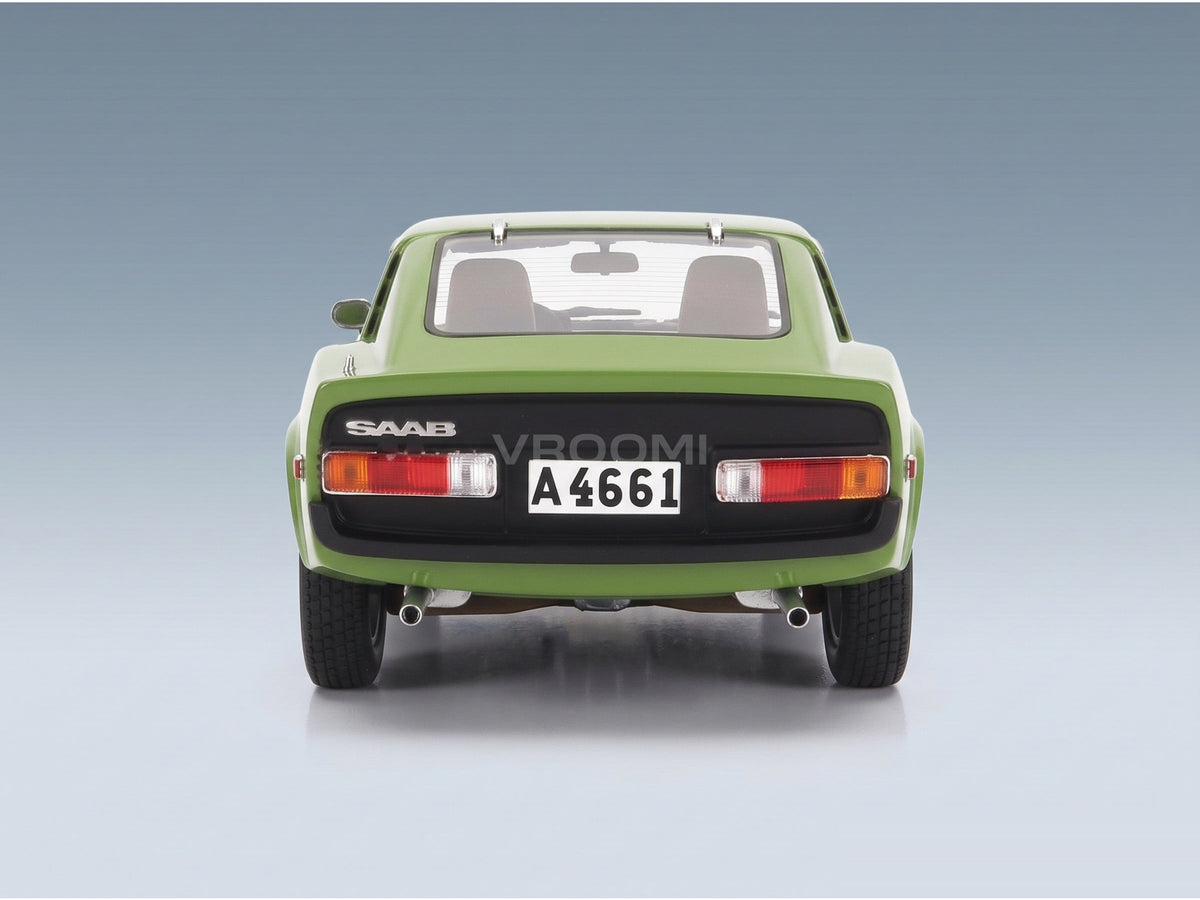 Saab Sonett III Coupé 1972 Green Cult Scale Models 1:18 scale model - rear view