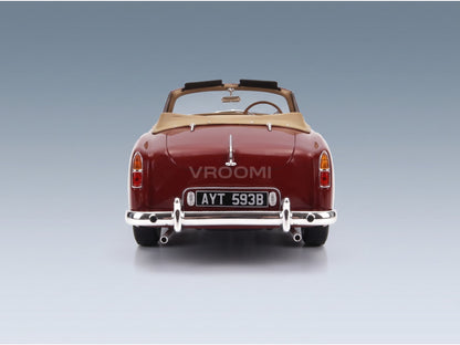 Alvis TE21 DHC Cabriolet Open 1963 Red Cult Scale Models 1:18 scale model - rear view