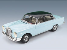 Mercedes-Benz 220 SE W111 1959 Two-Tone Blue Cult Scale Models 1:18 scale model - front three-quarter view