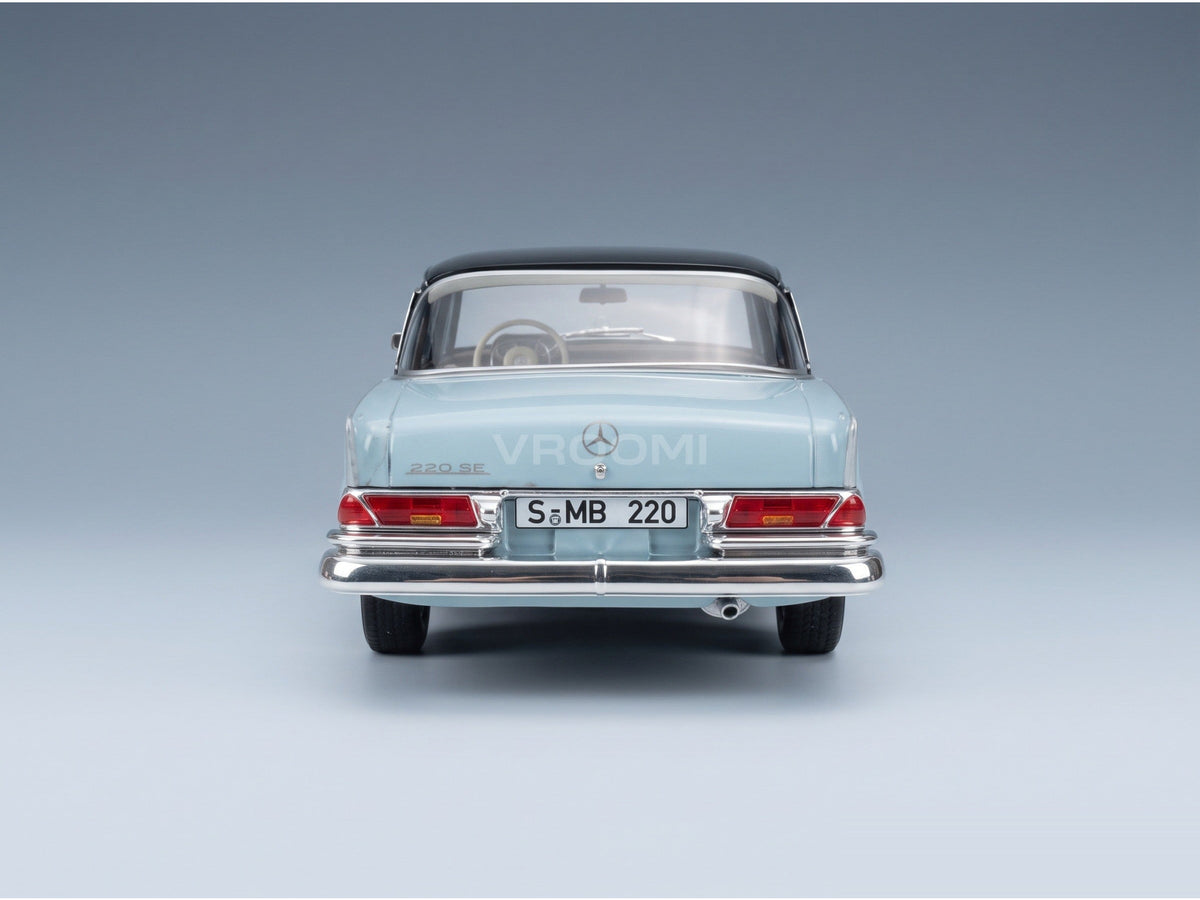 Mercedes-Benz 220 SE W111 1959 Two-Tone Blue Cult Scale Models 1:18 scale model - rear view