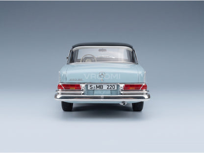 Mercedes-Benz 220 SE W111 1959 Two-Tone Blue Cult Scale Models 1:18 scale model - rear view