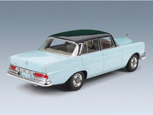 Mercedes-Benz 220 SE W111 1959 Two-Tone Blue Cult Scale Models 1:18 scale model - rear three-quarter view