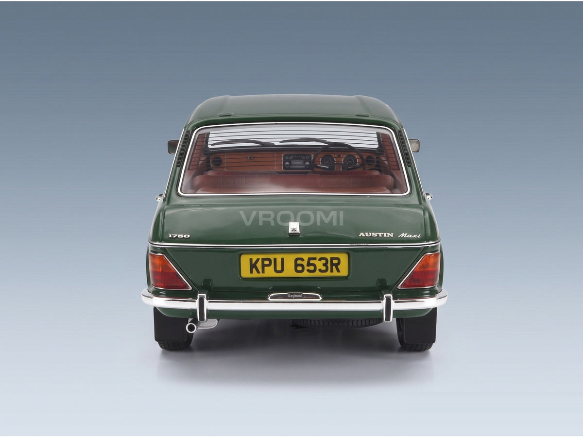 Austin Maxi 1750 1971 Brooklands Green Cult Scale Models 1:18 scale model - rear view