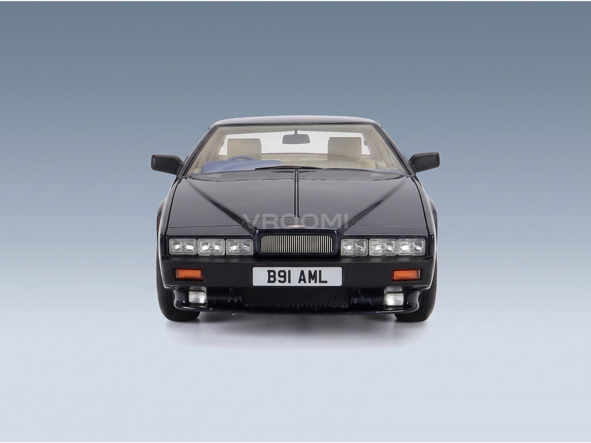 Aston Martin Lagonda S2 1990 Blue Cult Scale Models 1:18 scale model - front view