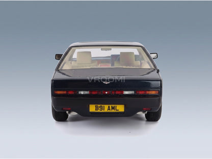 Aston Martin Lagonda S2 1990 Blue Cult Scale Models 1:18 scale model - rear view