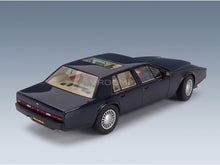 Aston Martin Lagonda S2 1990 Blue Cult Scale Models 1:18 scale model - rear three-quarter view