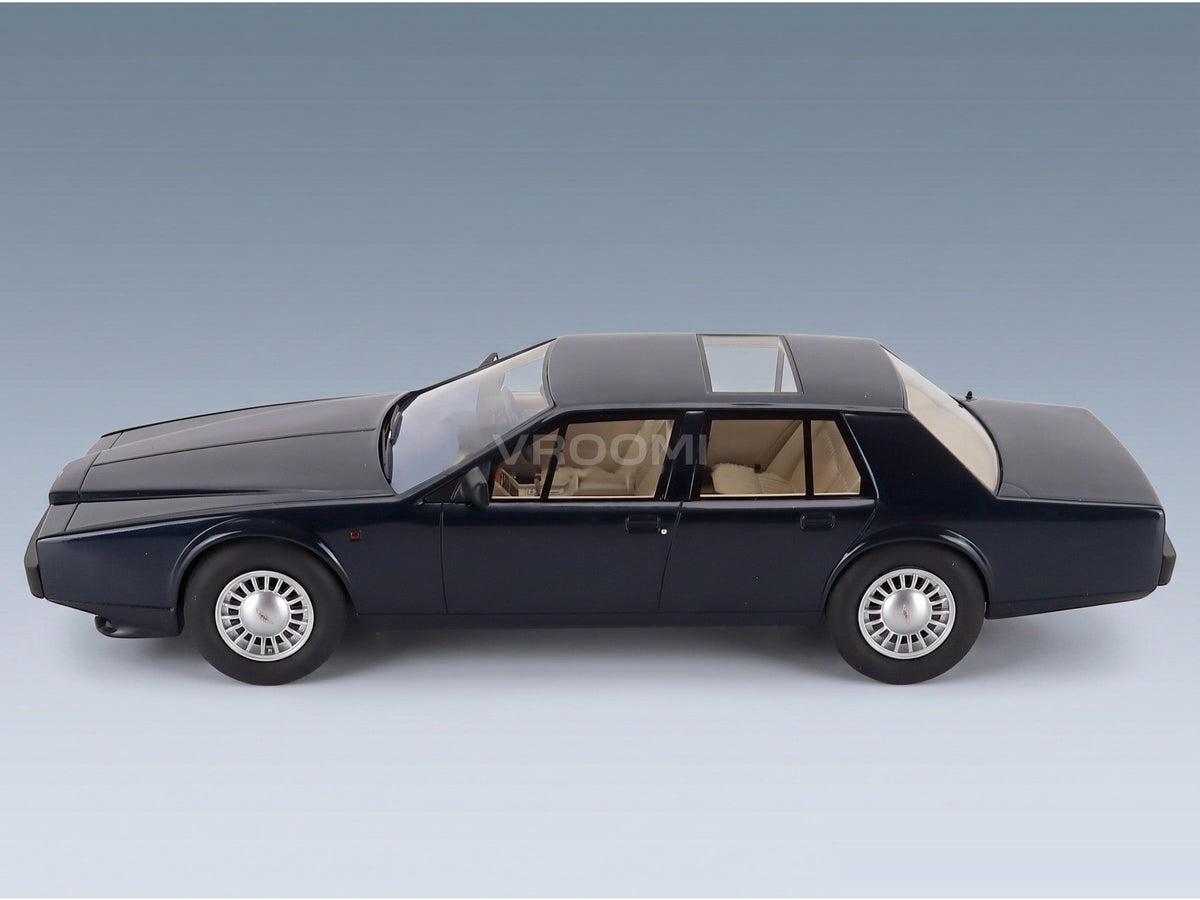 Aston Martin Lagonda S2 1990 Blue Cult Scale Models 1:18 scale model - side view